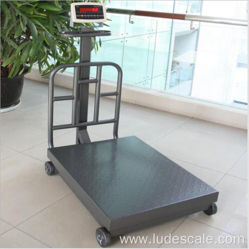 500kg Movable Bench Scale With Wheels